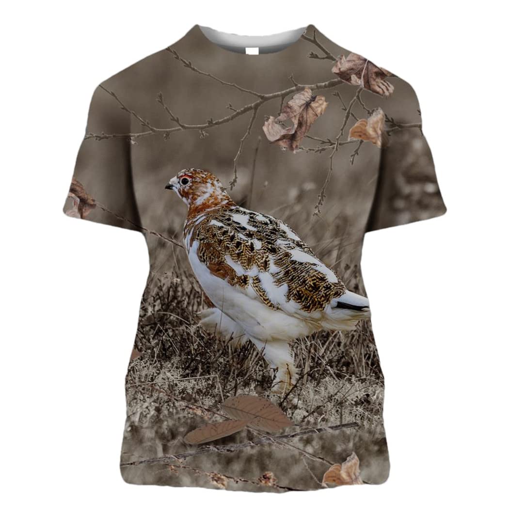 T-shirt camouflage 3D ample pour éviter la chaleur en été