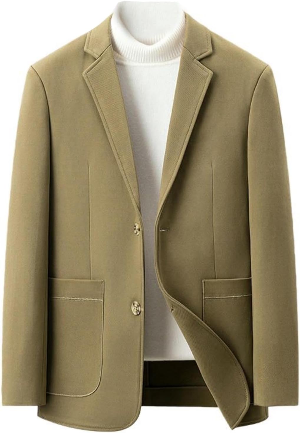 Men’s Autumn Middle-Aged Comfortable Versatile Business Casual Blazer