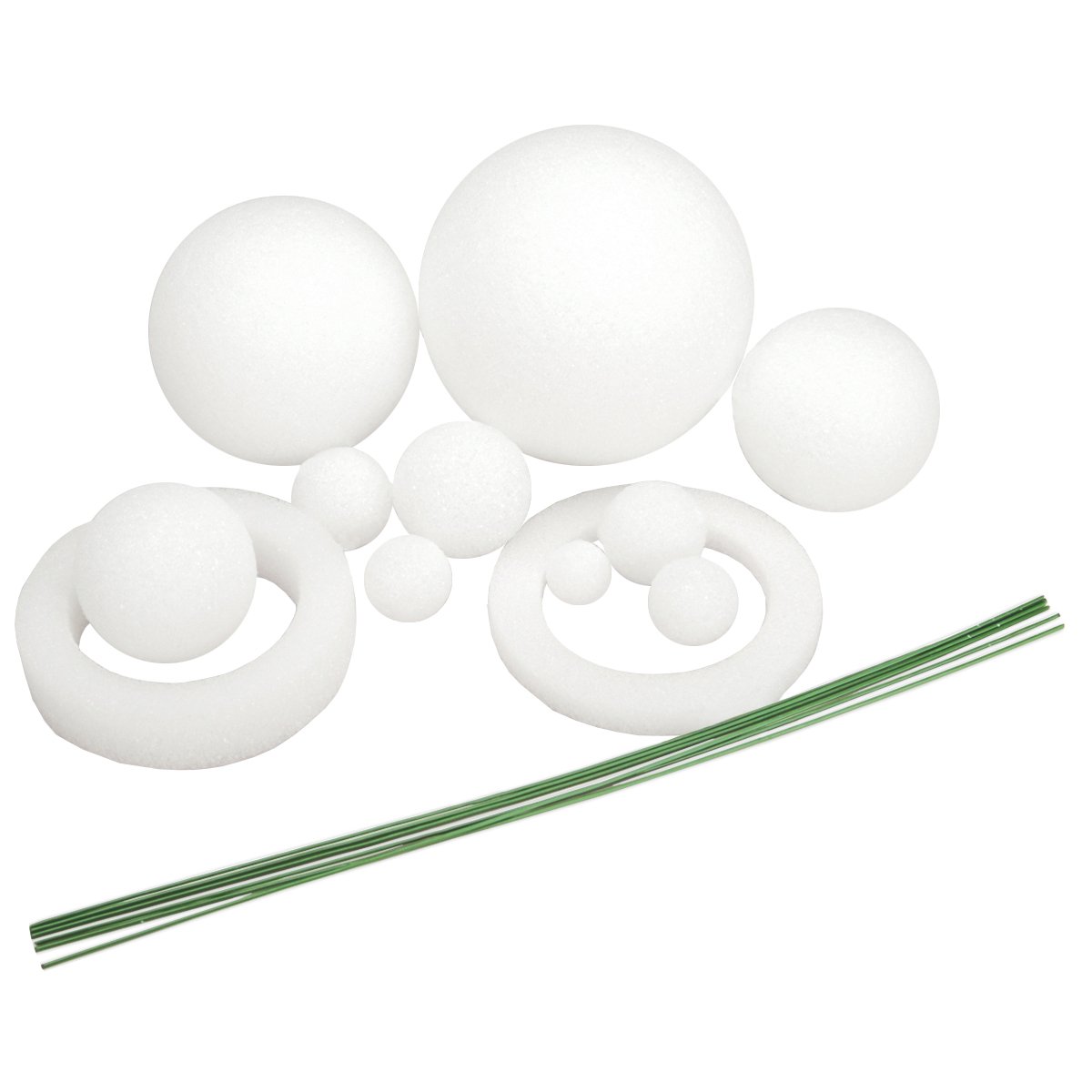 Floracraft Styrofoam Discs – Pack Of 6 White Discs, 3x1 Inches For Floral & Craft Projects - View #7