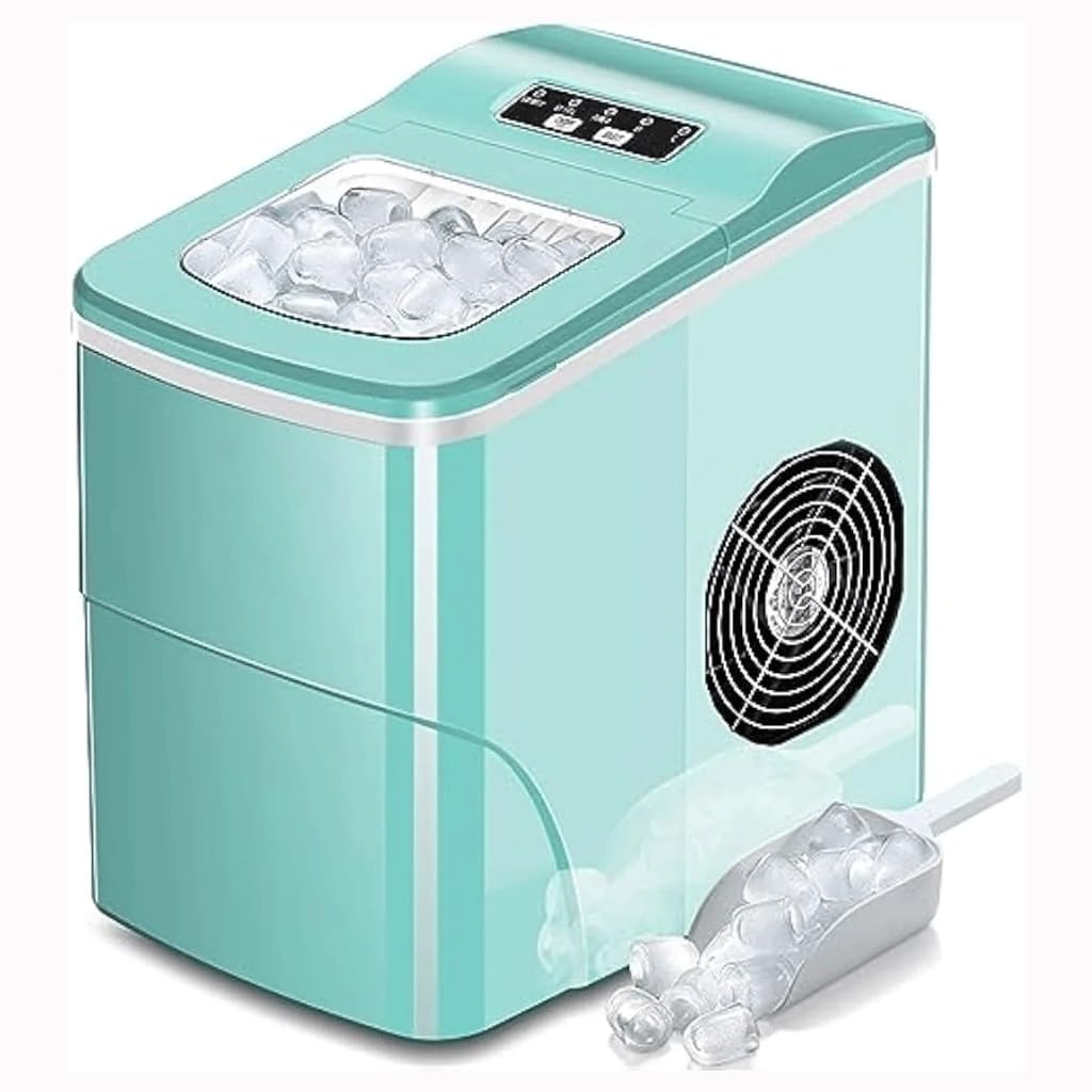 Ice Makers Countertop 26Lbs/24Hrs Portable Machine 2 Cubes Size Selectable