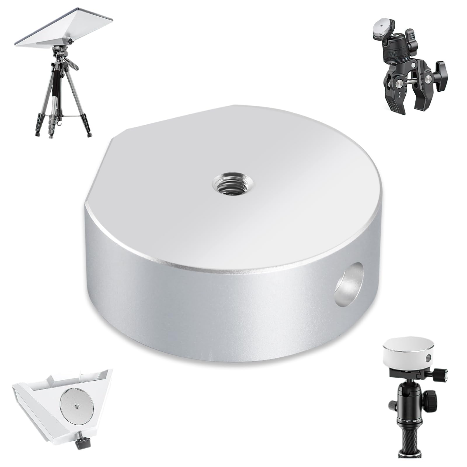 Adattatore Per Treppiede Starlink Mini 2025 – Doppia Tasca Per 1/4"-20 E 3/8"-16