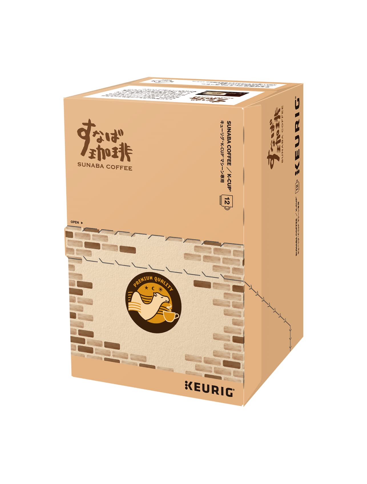 すなば珈琲 K-CUP 12個入 6箱セット キューリグ専用 Amazon.co.jp: KEURIG キューリグ K-CUP すなば珈琲 プレミアム