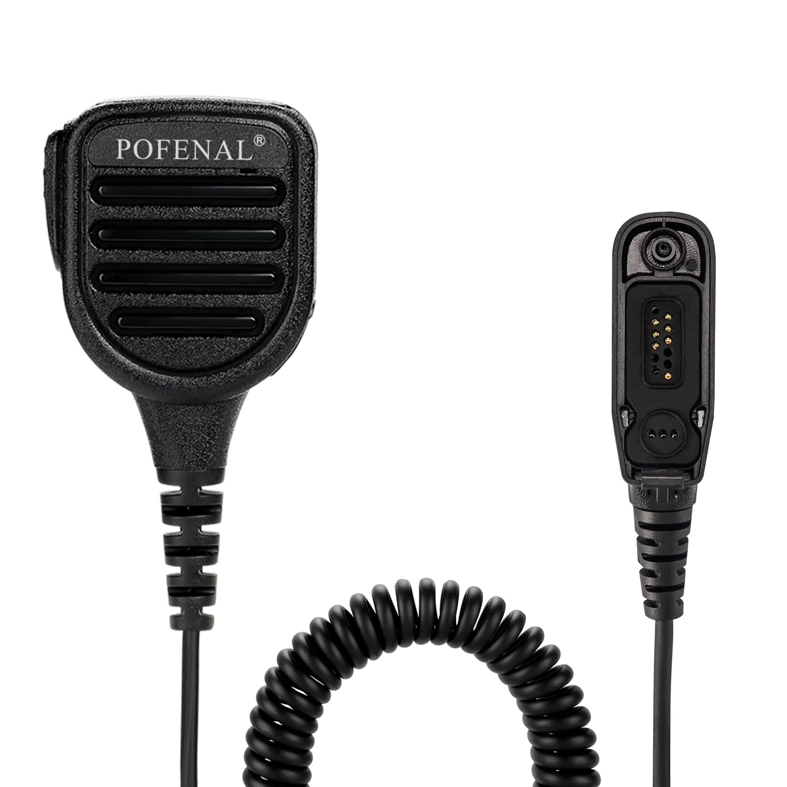 Amazon.com: POFENAL APX 6000 APX 4000 Water-Proof Radio Microphone