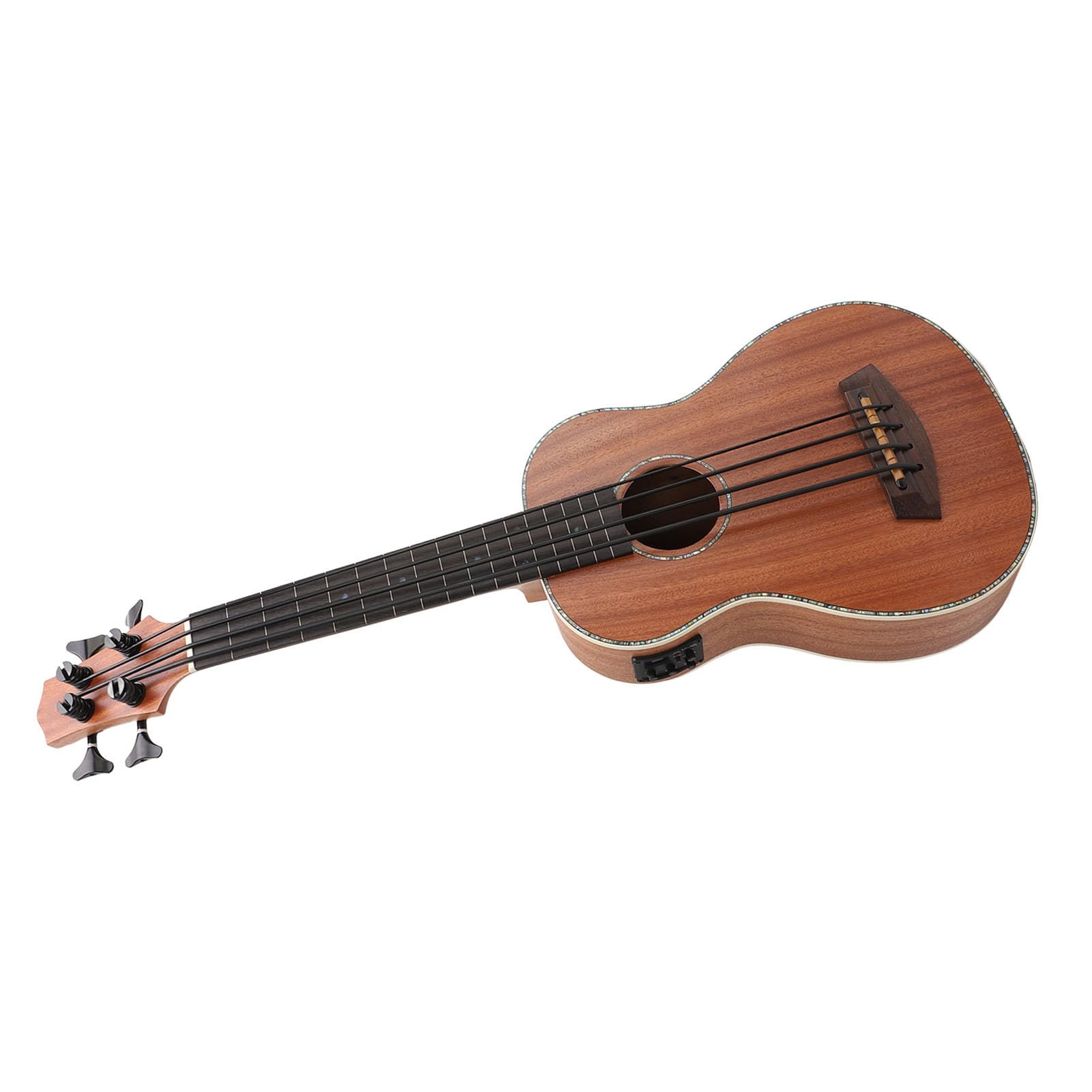 Basso Acustico 16 Tasti 4 Corde Equalizzatore in Legno Suono Unico e Potente per Bambini Amici per Amanti della Musica
