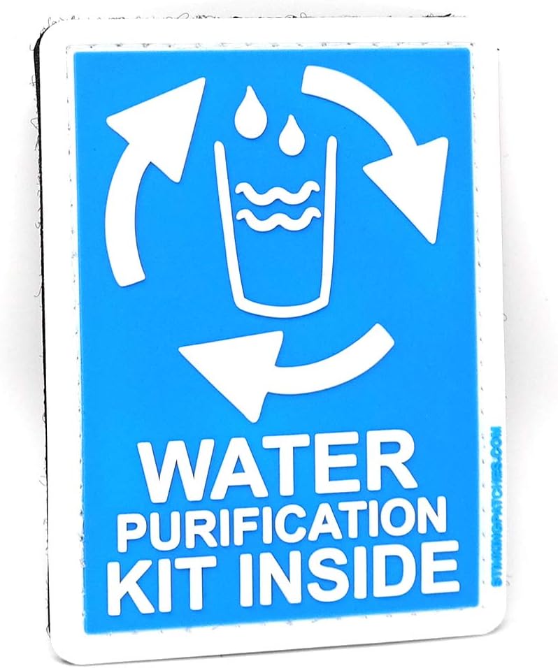 Water Purification Tactical Patch for Ultimate Survival Gear Water Purification Tactical Patch for Ultimate Survival Gear
