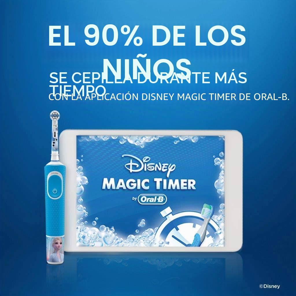 Oral-B Kids - Cepillo de dientes eléctrico de Frozen 2