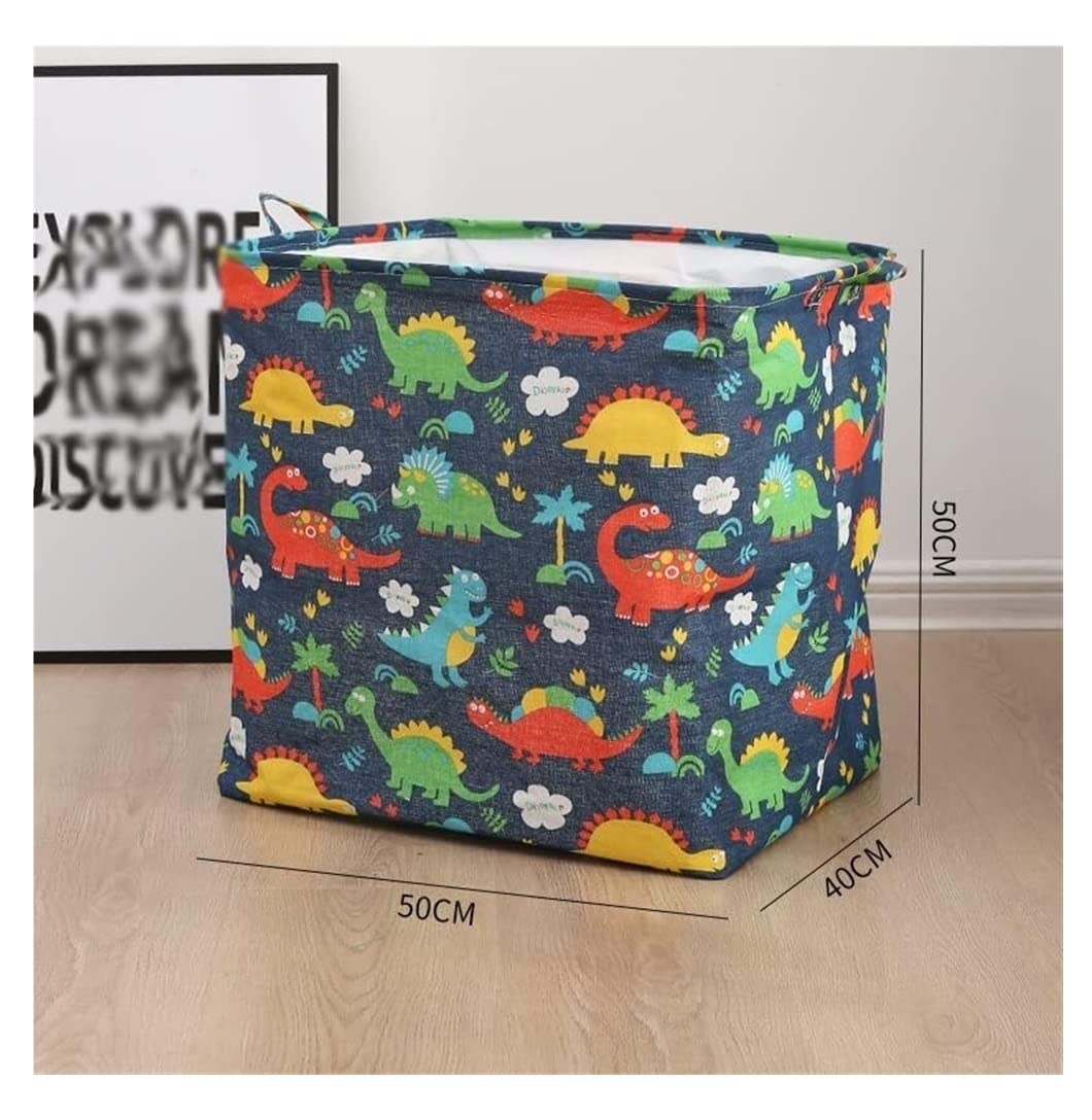 Cesto Ropa Sucia Cesto De Ropa Plegable, Bolsa Clasificación Lino Y Algodón, Almacenamiento Impermeable A Prueba Polvo Hamper(H)