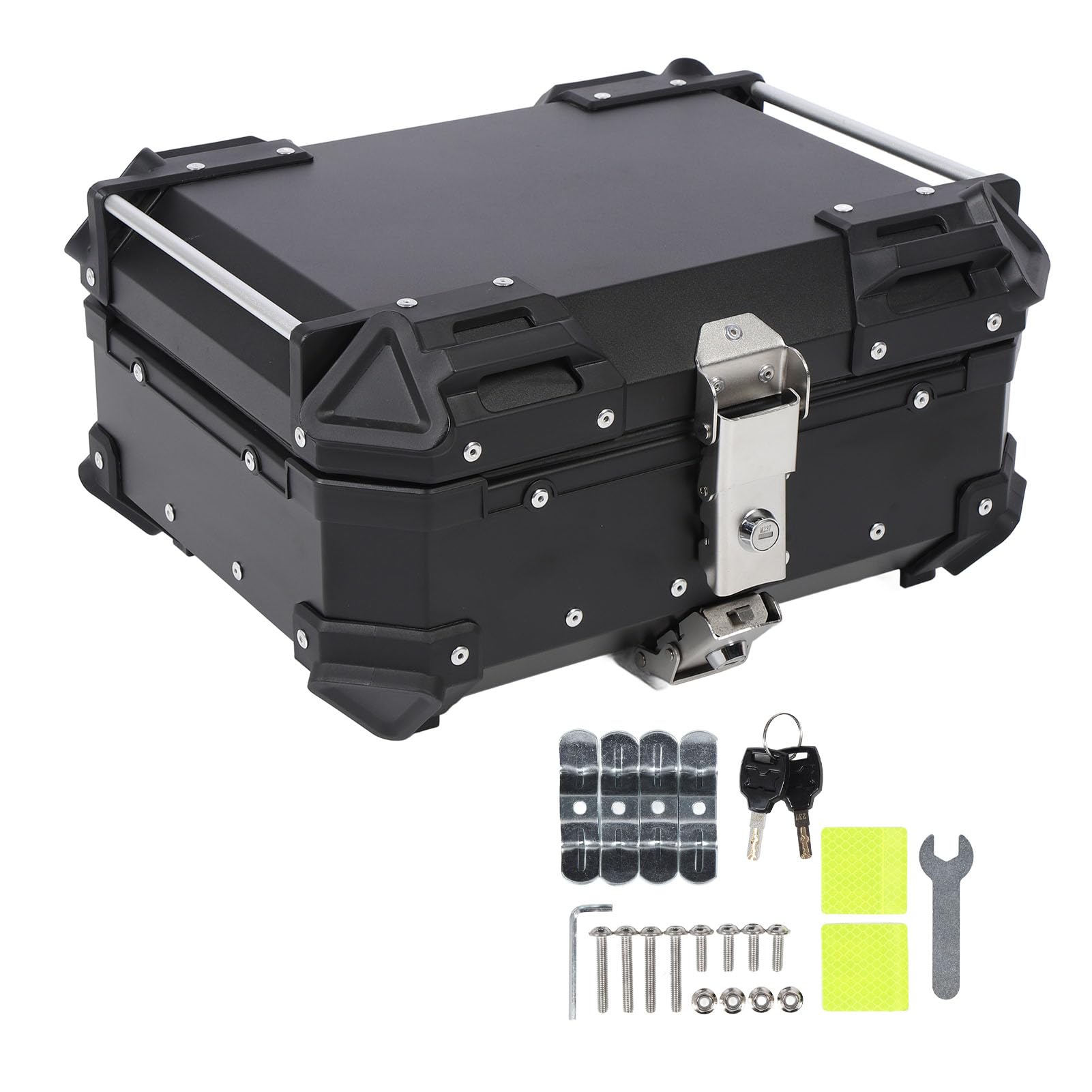 Amazon.com: Motorcycle Top Case, 25L Motorcycle Top Box Aluminum