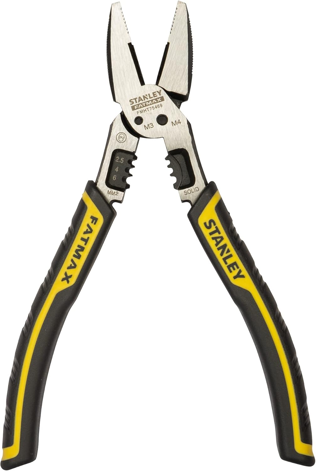 Stanley FMHT0-75469 6in1 Multi-purpose Pliers, Yellow/Black