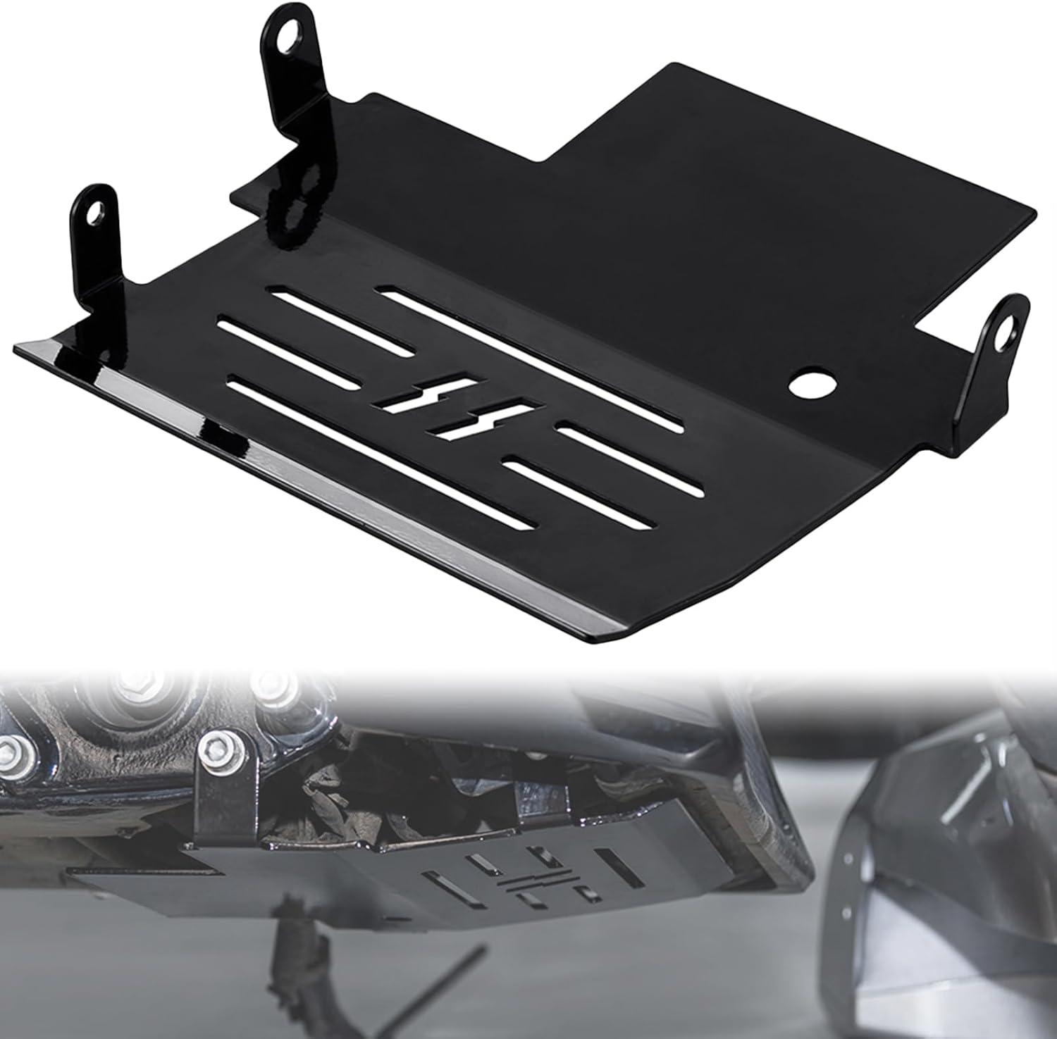 2025 Road Glide Skid Plate, Skid Plate Lower Engine Chassis Protection Cover Guard Compatible with Harley Touring CVO Road Glide/Street Glide 2023.5+, Road Glide/Street Glide/CVO Road Glide ST 2024+