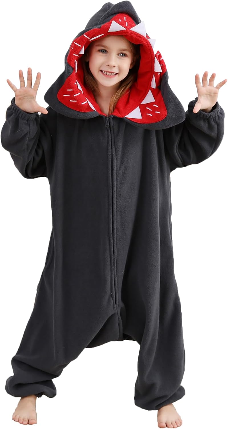 ATOZ Onesie for Kids, Animal Pajamas Halloween Cosplay Costume for Girls Boys