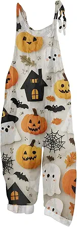 OIOLOYJM Plus Size Halloween Costumes Woman 2025 Ugly Christmas Jumpsuit for Women Overalls Rompers Dresses Pajamas Outfits