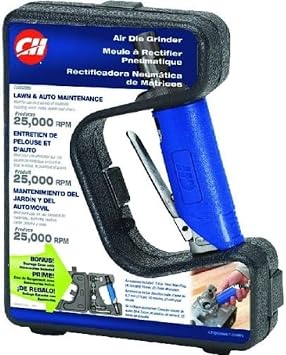 Campbell Hausfeld 1/4-Inch Pneumatic Die Grinder, 25,000 RPM, TL052001AV