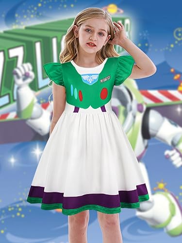 Miniatura 3 de Eledobby Disfraz de vaquera para niñas, disfraz de princesa para Halloween, cosplay, regalo de Navidad y cumpleaños