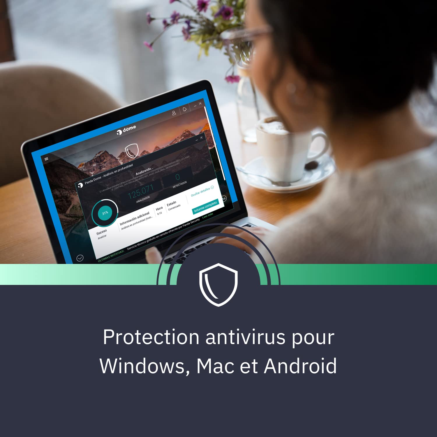 Panda Dome Essential 2026 - Cloud antivirus et VPN, mode de jeu (5 appareils)