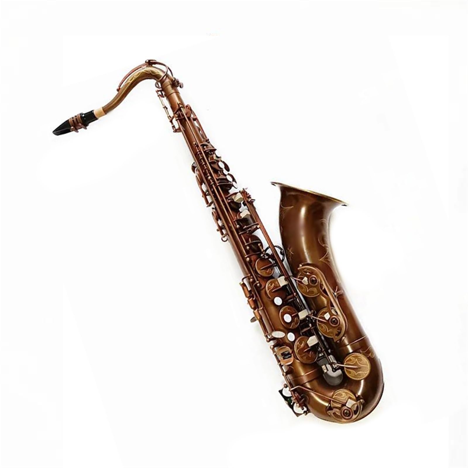 Saksofon Saksofon Tenorowy Antyczny Saksofon Tenorowy B-flat Ustnik Z Brązu, Profesjonalny Saksofon Studencki