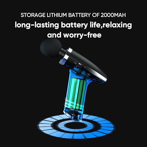 Miniatura 2 de BOKOR Pistola de masaje de tejido profundo, masajeador elegible para FSAHSA para alivio del dolor y circulación en cuello, espalda, piernas, hombros