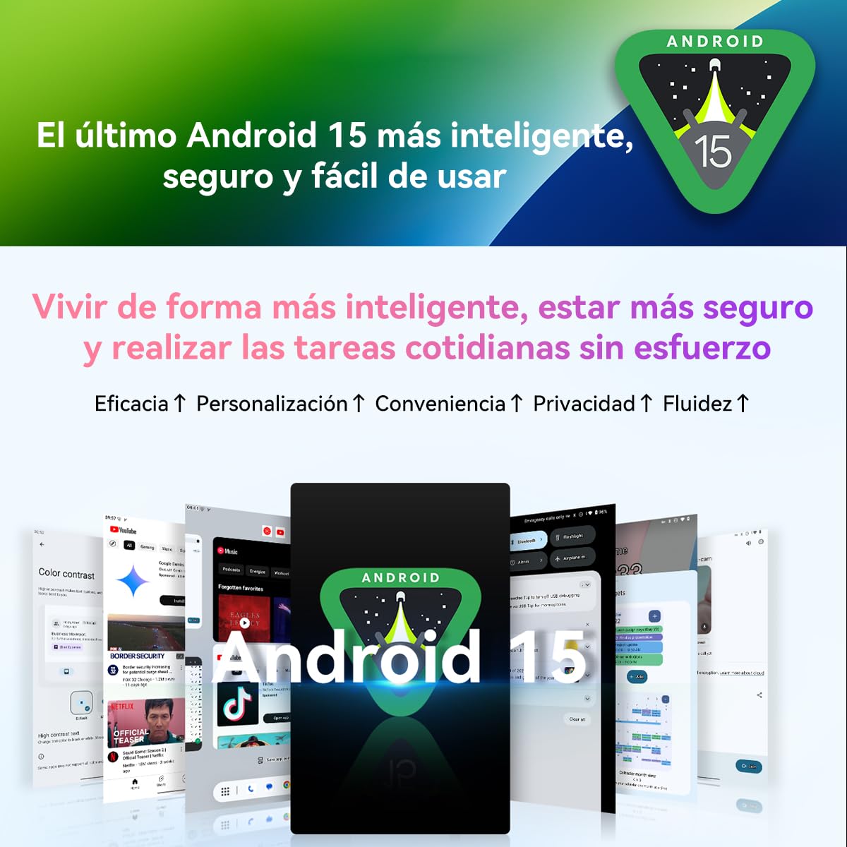 Blackview Tablet 12 Pulgadas con Teclado y Lapiz, 2K FHD+ Tablet Android 15, 18GB RAM 256GB ROM, Tablets con Tarjeta SIM 4G, 9000mAh, Protección Ocular, WideVineL1/ Ratón/Lápiz óptico/GPS/Face ID