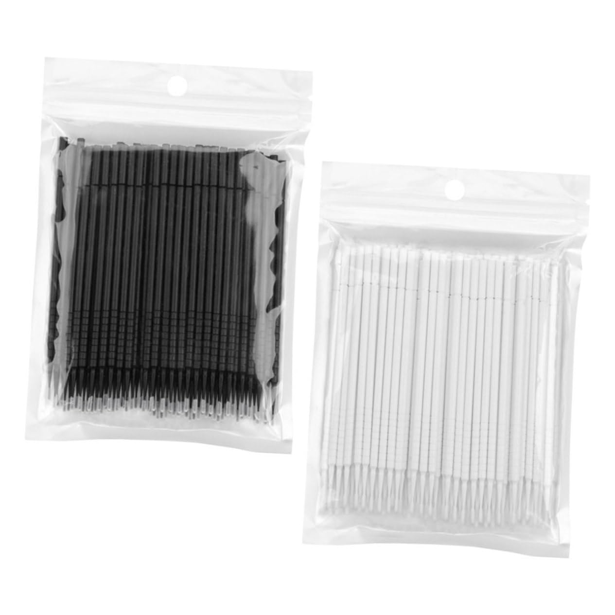 BESTYASH Eyelash Cleaning Cotton Swab 200pcs Pack Mini Applicator Brush Eyelash Makeup Brush Beauty Tool