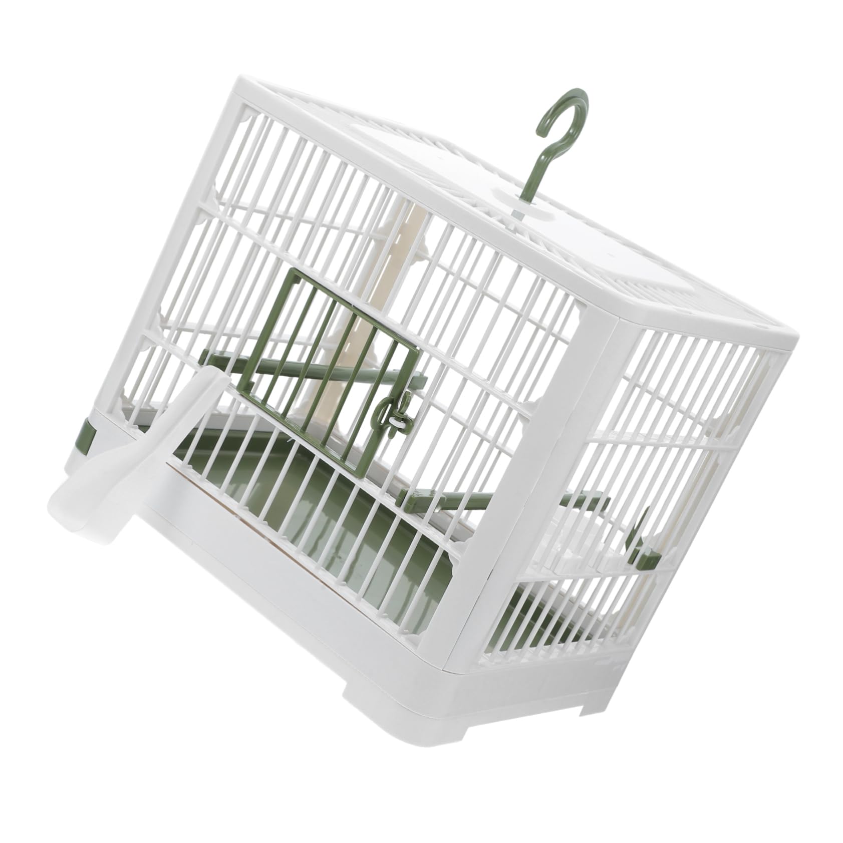 BESPORTBLE Foldable Bird Travel Cage for Parrots Parakeet Cages Portable Bird Carrier Stand Easy to Transport and Clean