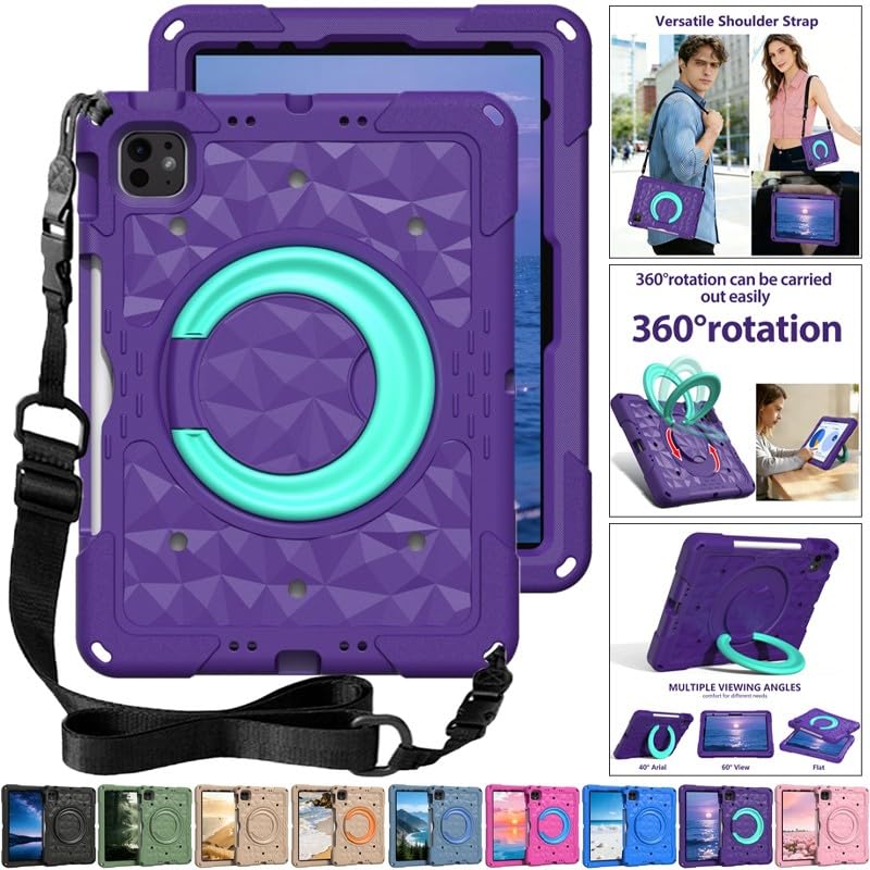 Protection iPad 10e génération coque rigide silicone antichoc noire 10.9