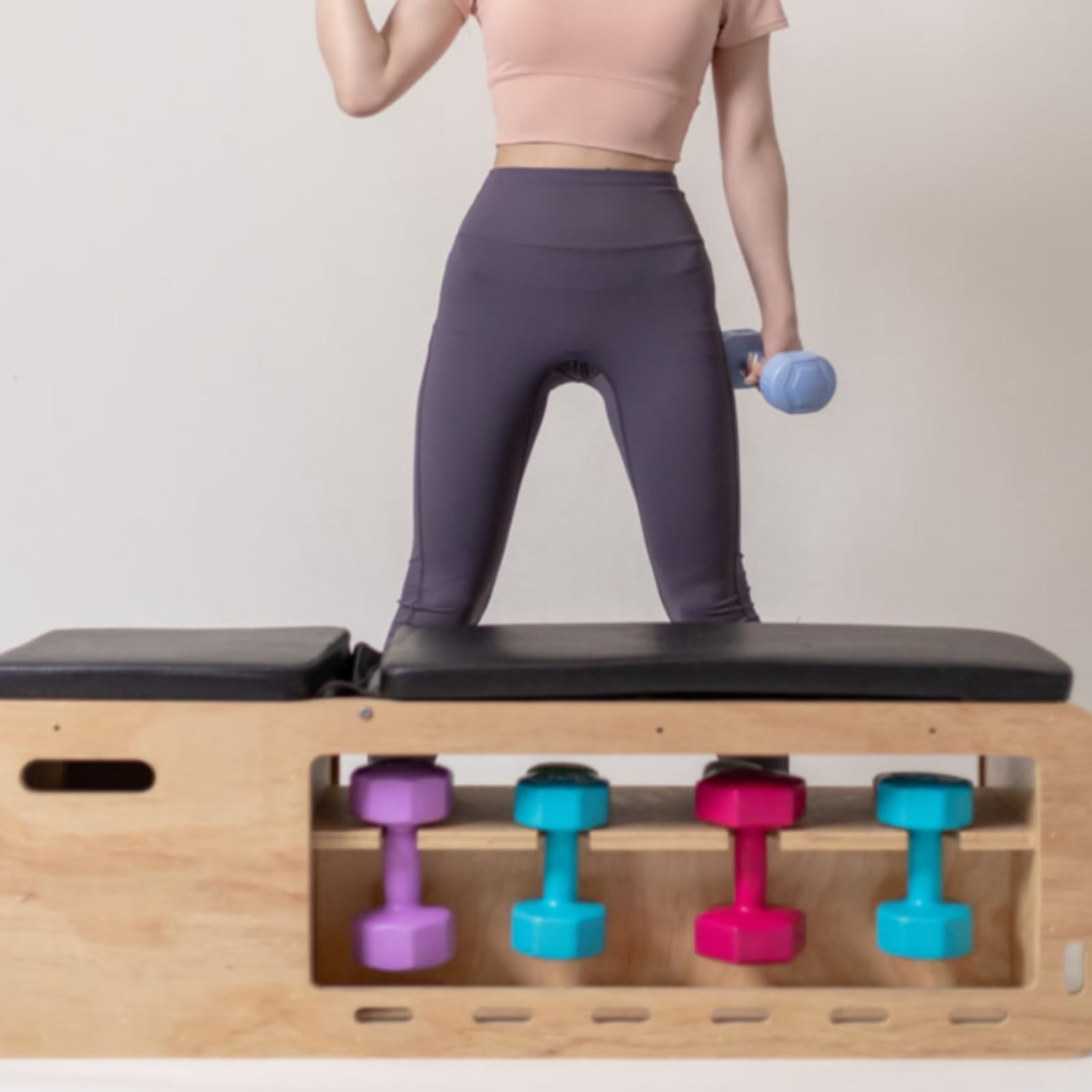 Fitness Palestra Regolabile Allenamento con Angolo Regolabile E Superficie Imbottita per Comfort Adatta per Addome Torace Allenamento in Salotto