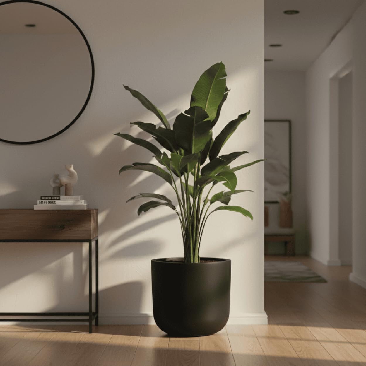 Blumentopf Orena - 56x54 - Silber metallic - Blumentopf für den Innen- und Außeneinsatz - Übertopf - Pflanztopf - Pflanzgefäß