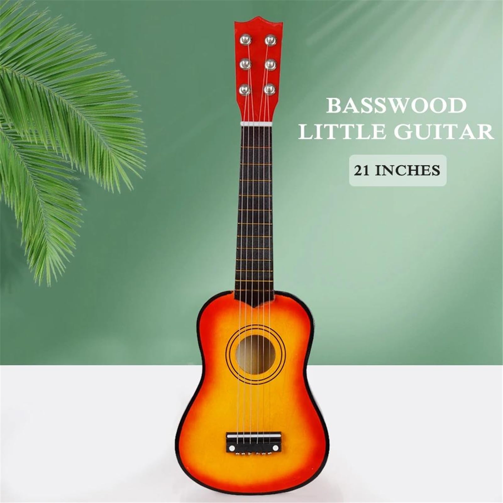 21 Cali Lipa Ukulele 6 Strun Mała Gitara Basowa Gitara Akustyczna Instrumenty Muzyczne Z Kostkami początkujących ukulele(B)