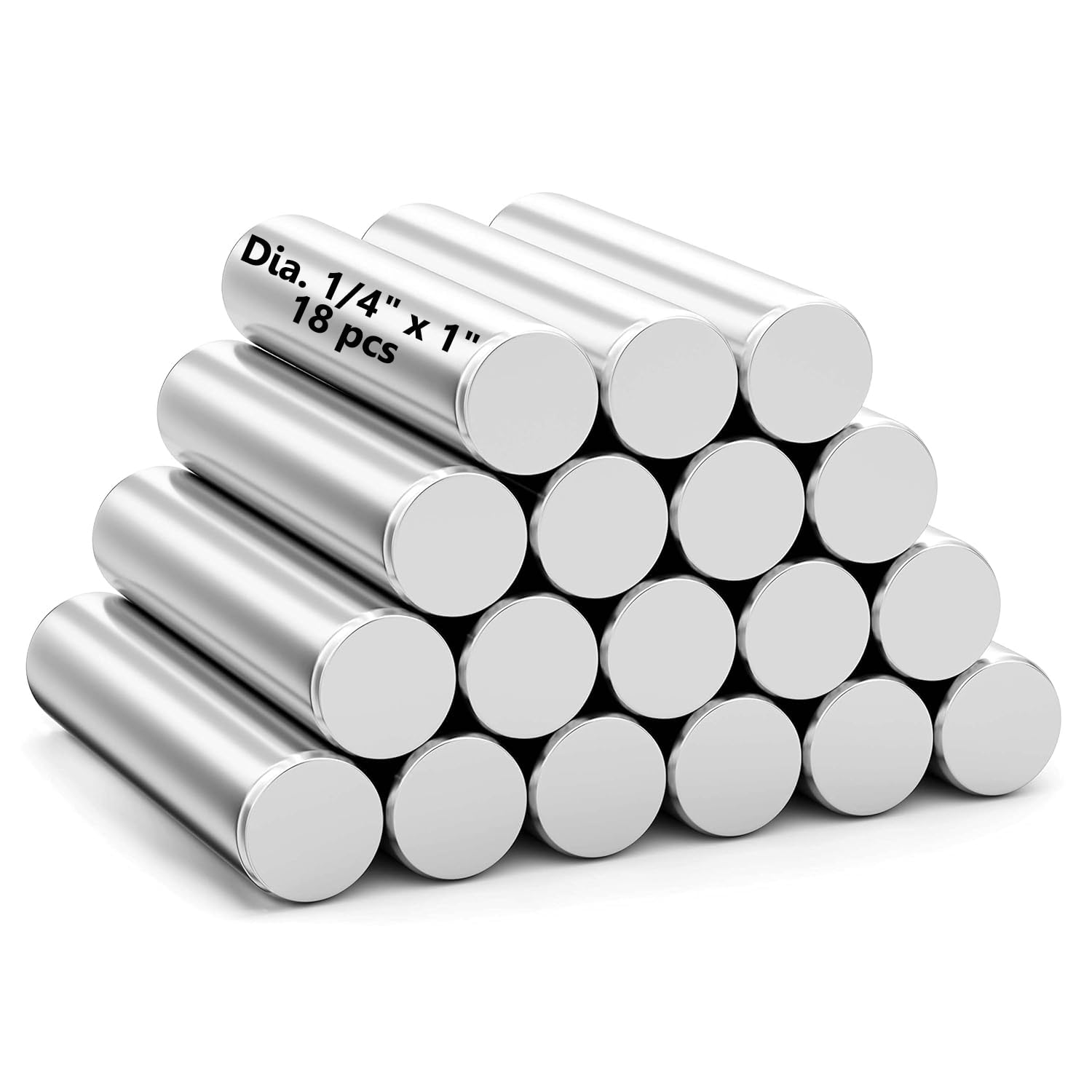 Realth Neodymium Magnet Cylinder, Rod Magnet Dia 1/4''×1/2'' 12 Pack — Amazon image 15