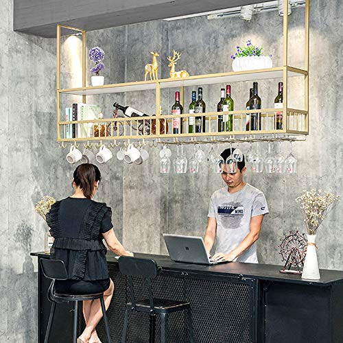 Casier à vin de plafond pour libérer l'espace de vos meubles de cuisine