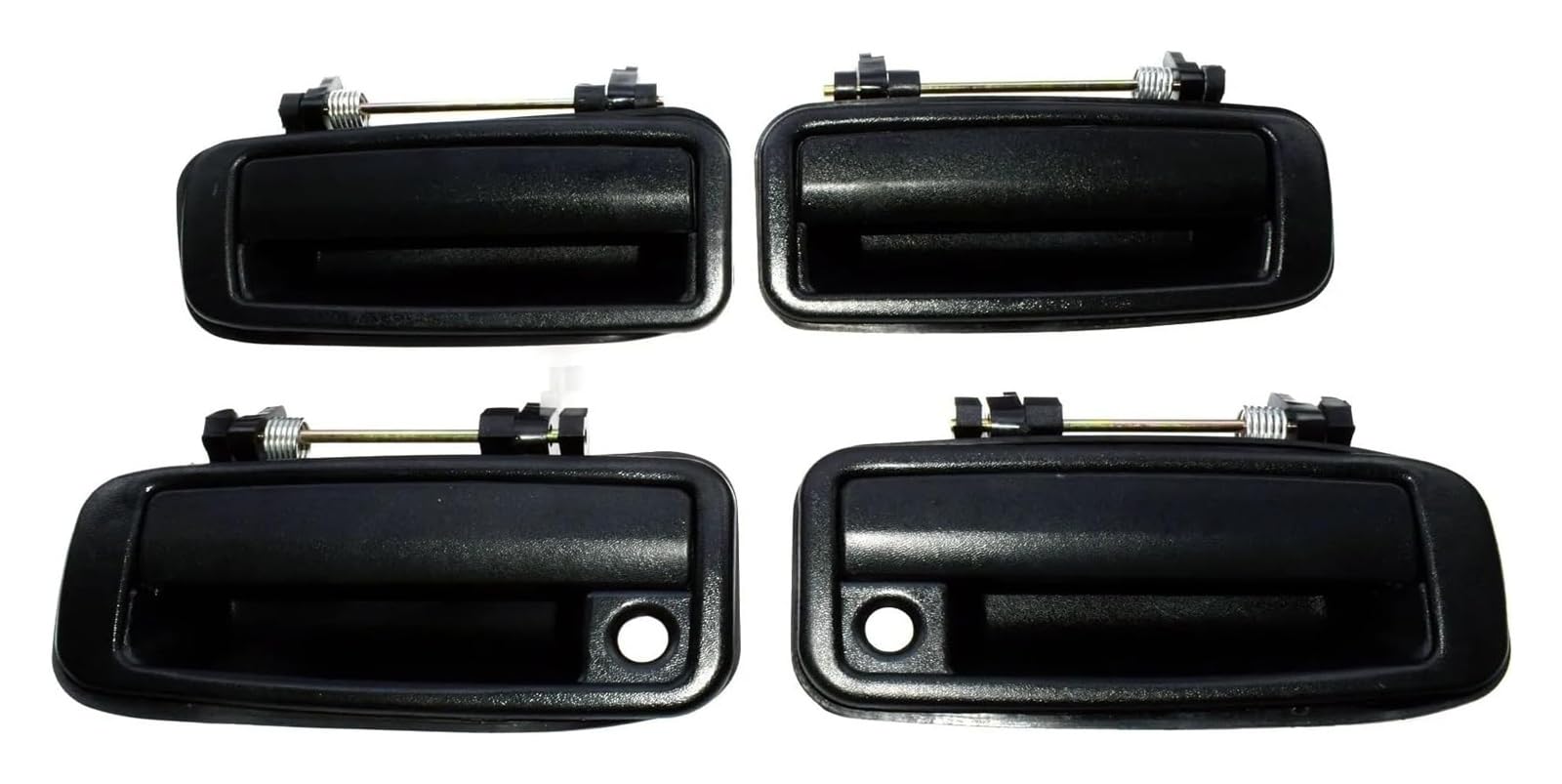 Asddllnn 4 Pcs Set Exterior Sliding Door Handle For Toyota For Corolla 1988-1993 For Geo For Prizm 1989-1992 Car Door Handle Repair Exterior 6924012110(4 Pcs Set)