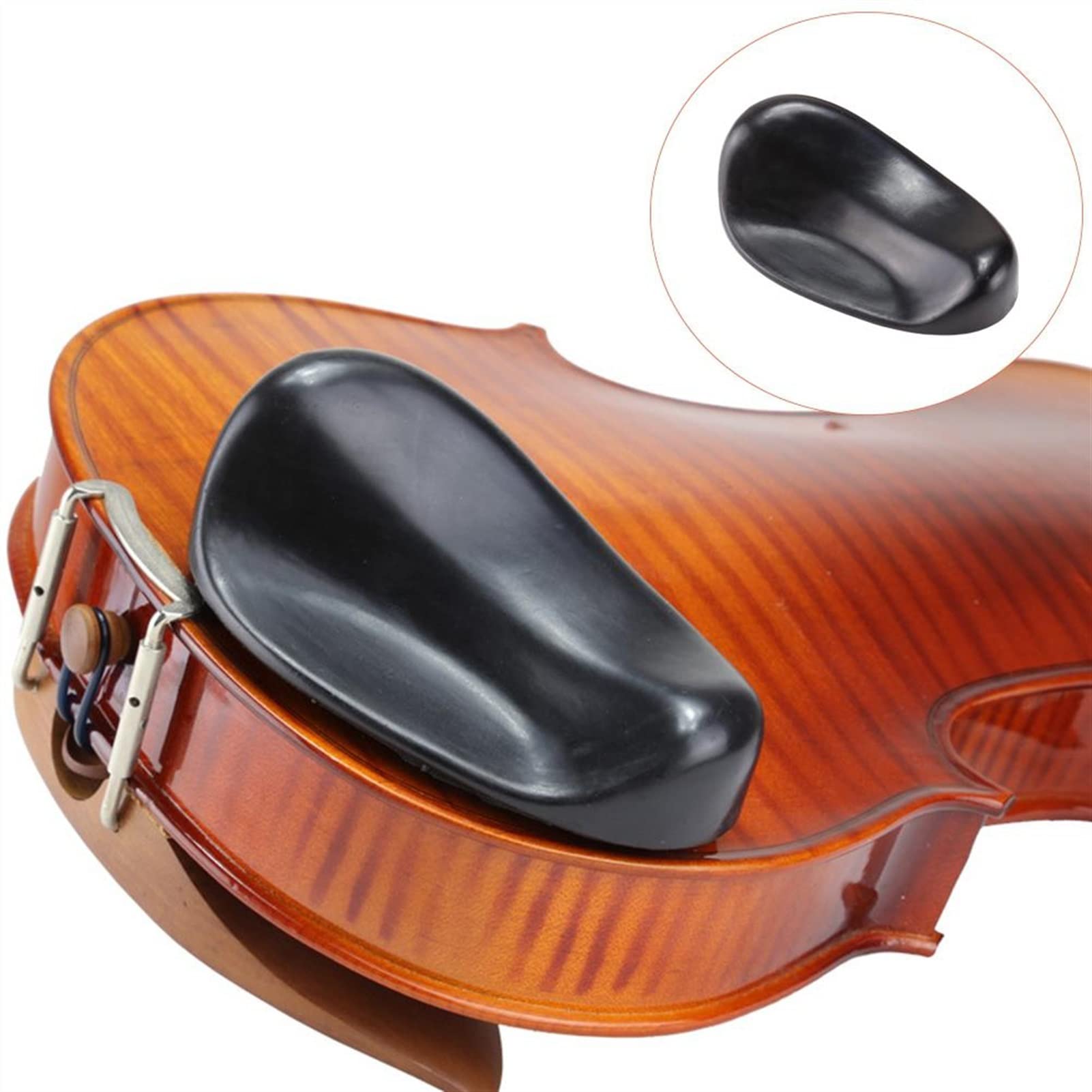 FLFL Spalliera per violini Poggiaspalla Cuscinetti Universali per Violino con Ventosa Supporto per Spalla Parti per Violino per Violino 4/4 4/3 Parti Violino