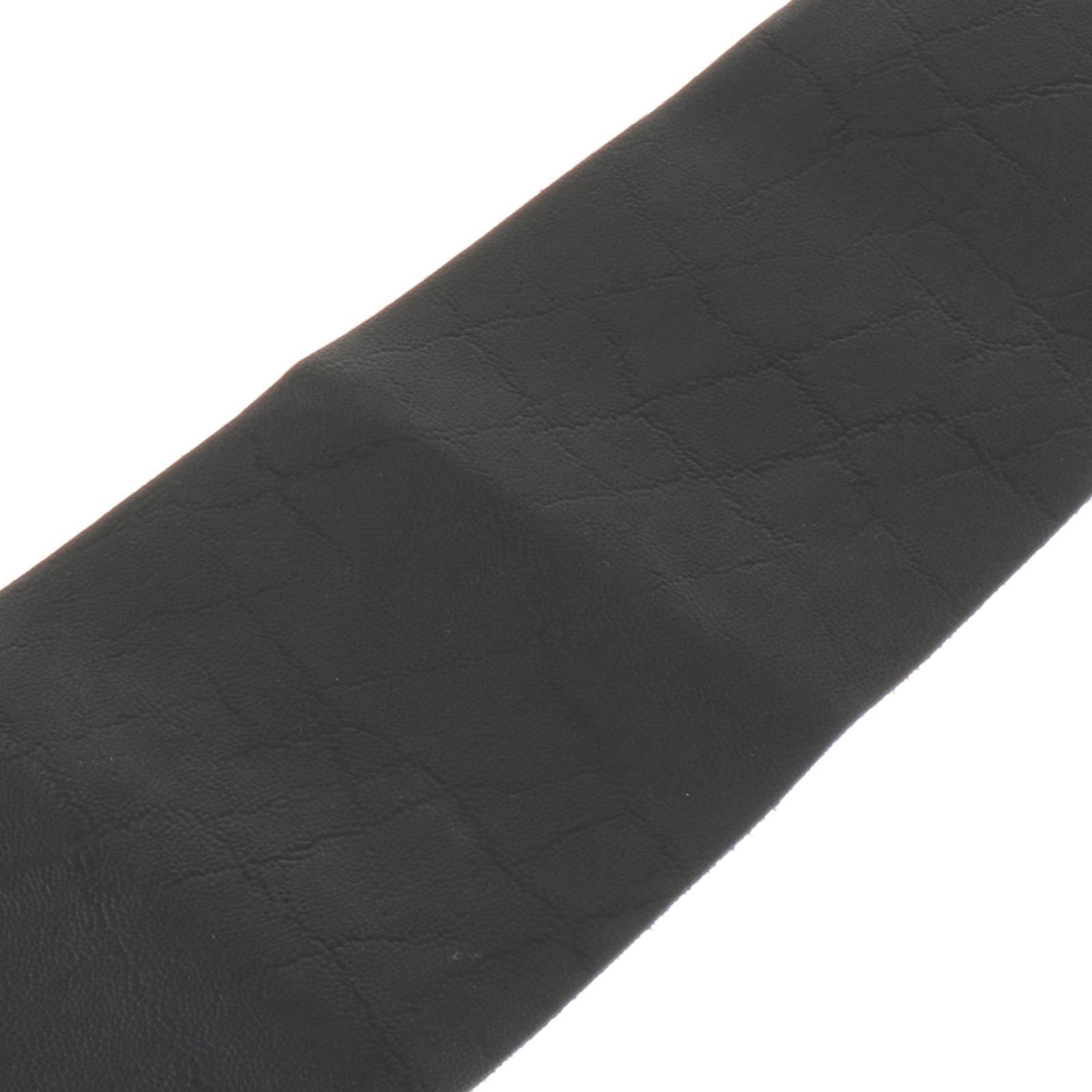 Generic Pool Cue Stick Wrap Billiard Cue Leather Wrap Billiard Pool Cue Hand Grip Wrap for Maintenance, 330mmx115mm, Black