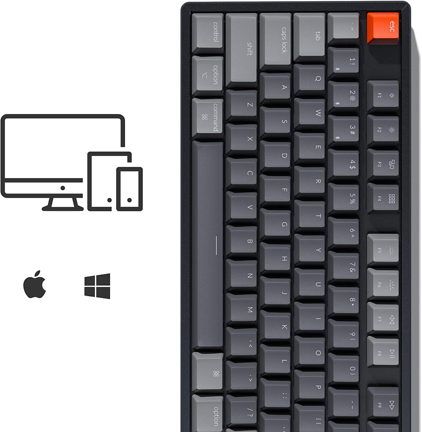Amazon | 【国内正規品】Keychron K8 ワイヤレス・ゲーミング