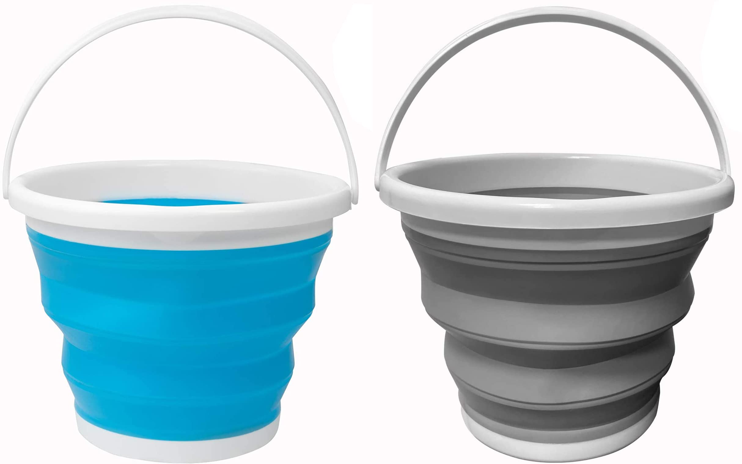 Toilet Bowl Cleaner Pods 2 Pack - 10L Foldable Water Buckets For ...