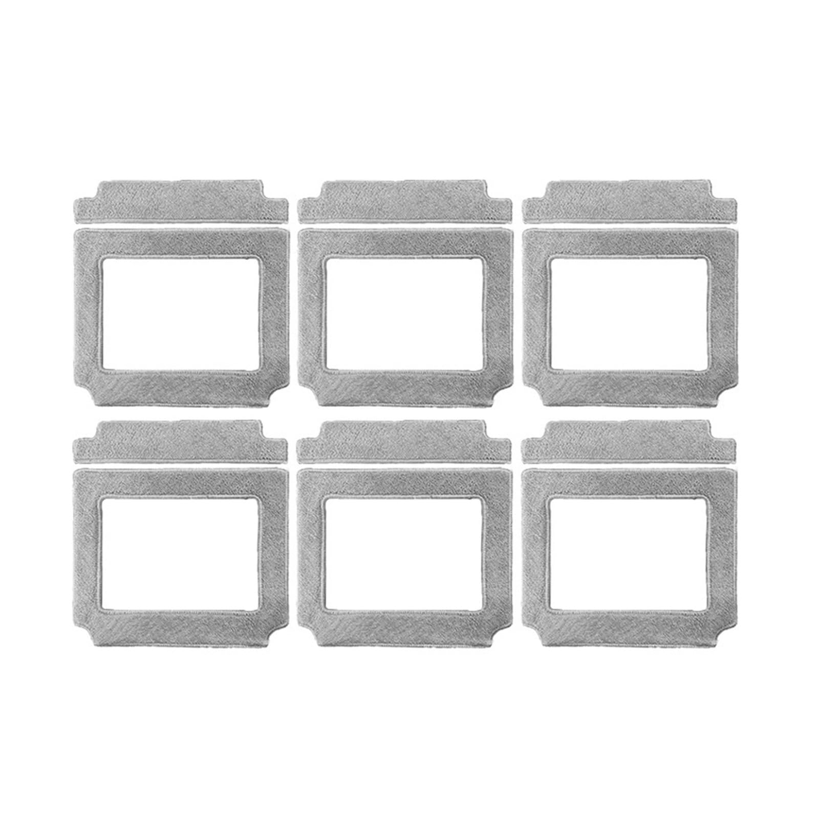 Salviette Quadrate In Tessuto For Scopa, Compatibili Con Purerobo, Componente W-V1S Lavavetri Accessori For Robot Tamponi For Pulizia Panno For Pulizia(6PCS.)