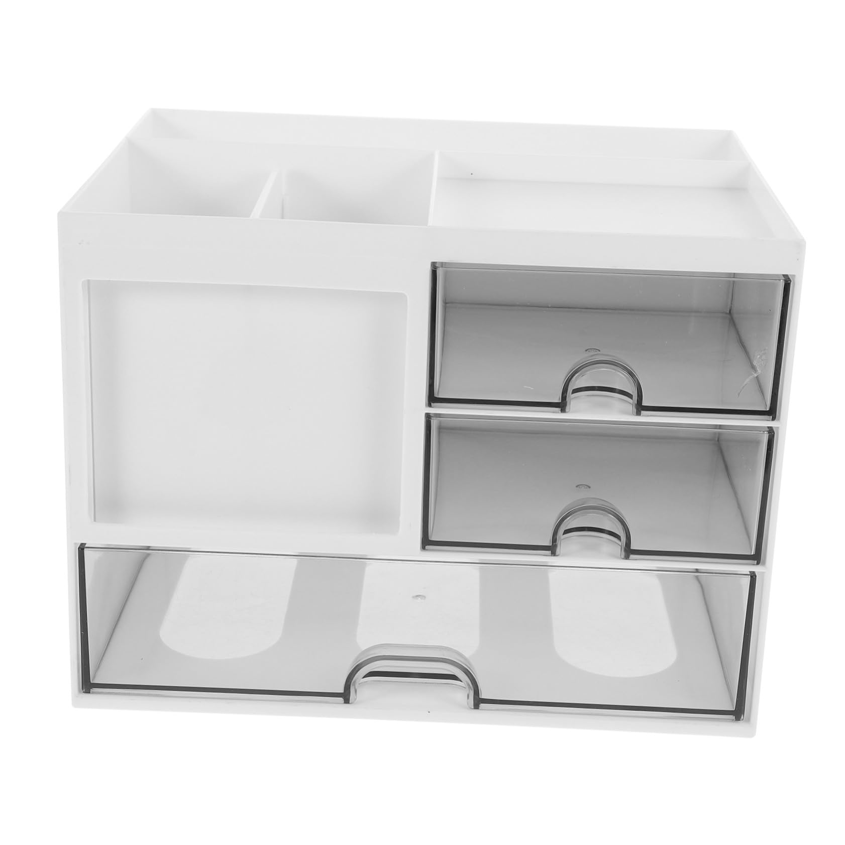 Rangement pour bureau boîte à dossiers compact pour libérer de l'espace sur la table
