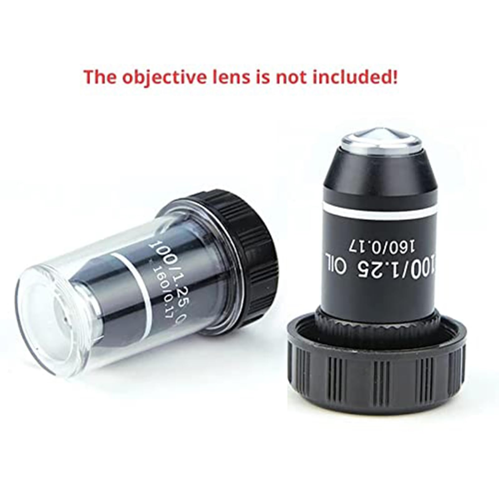 Étui de protection pour objectif de microscope biologique, boîte de rangement, accessoires portables