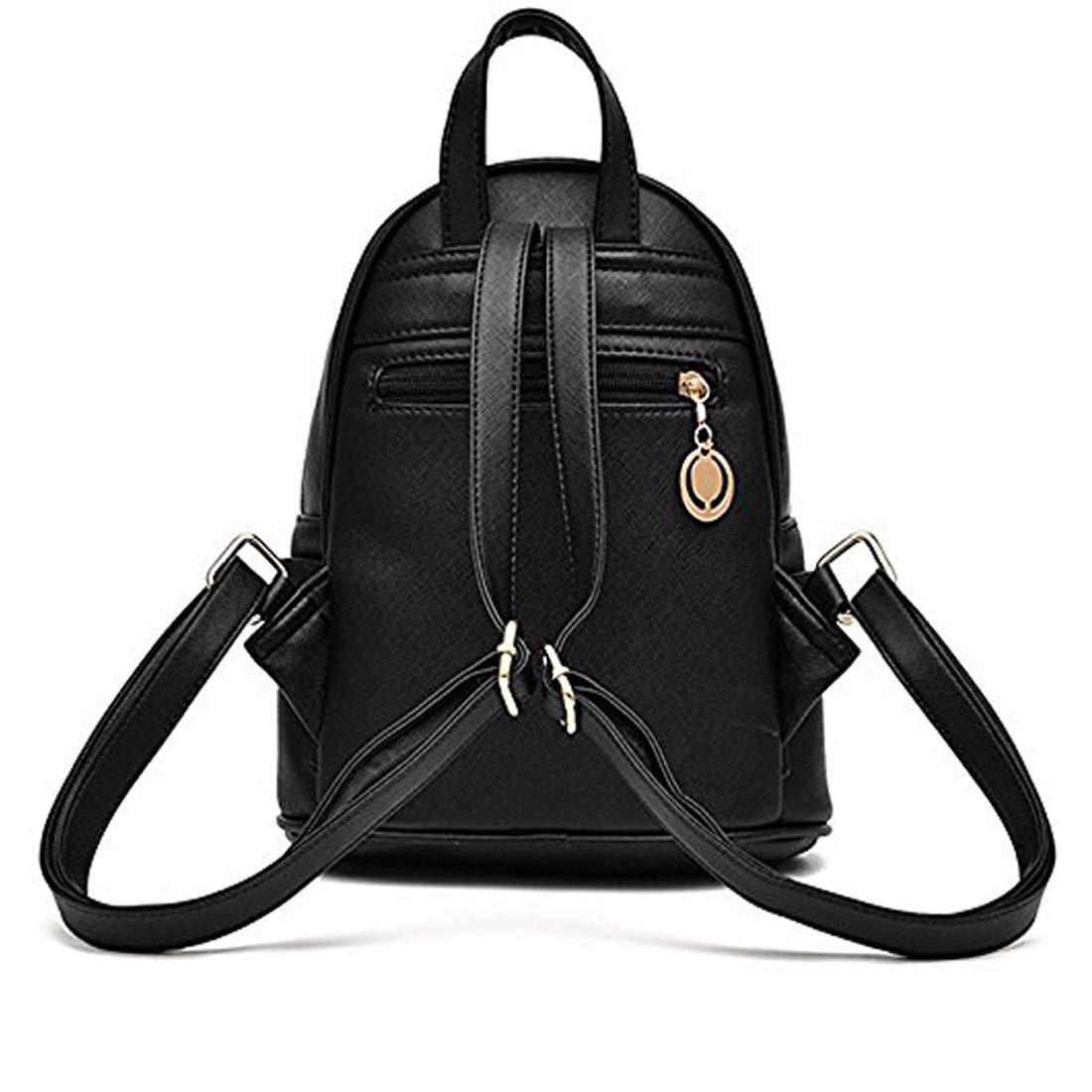 Alice Fashion Rucksack PU Leather Women Girls Ladies Backpack Travel bag Ladies Casual Shoulder Bag for grl (red) 1