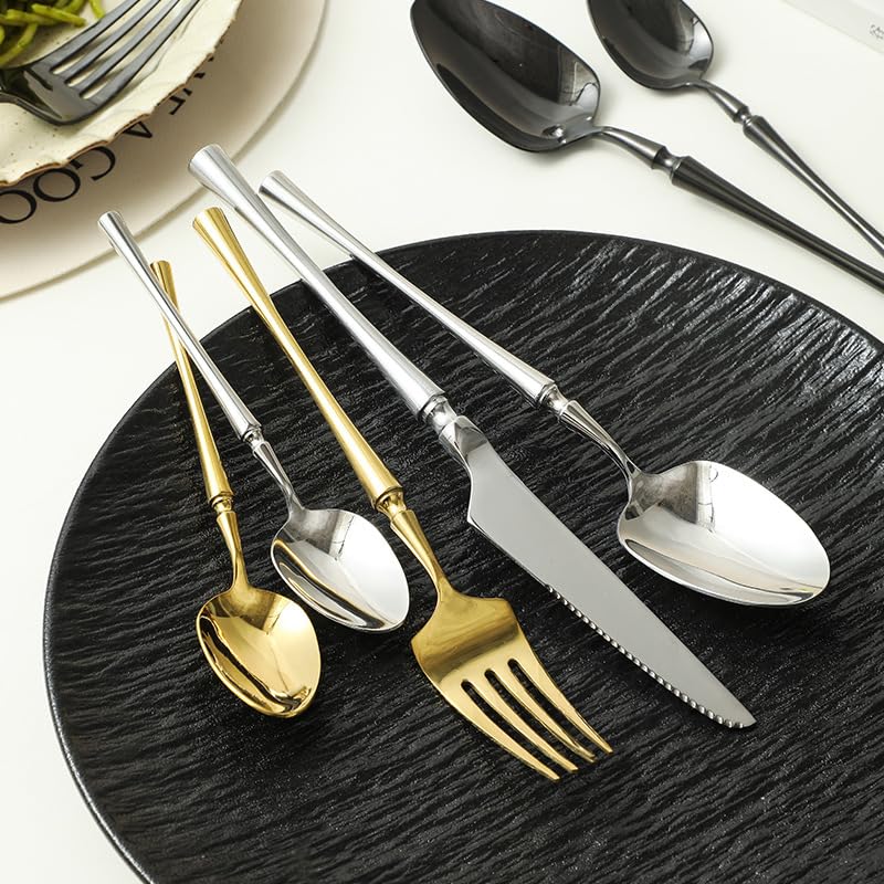 Set Cuchillos Cocina 24 Piezas Acero Inox miniatura 7