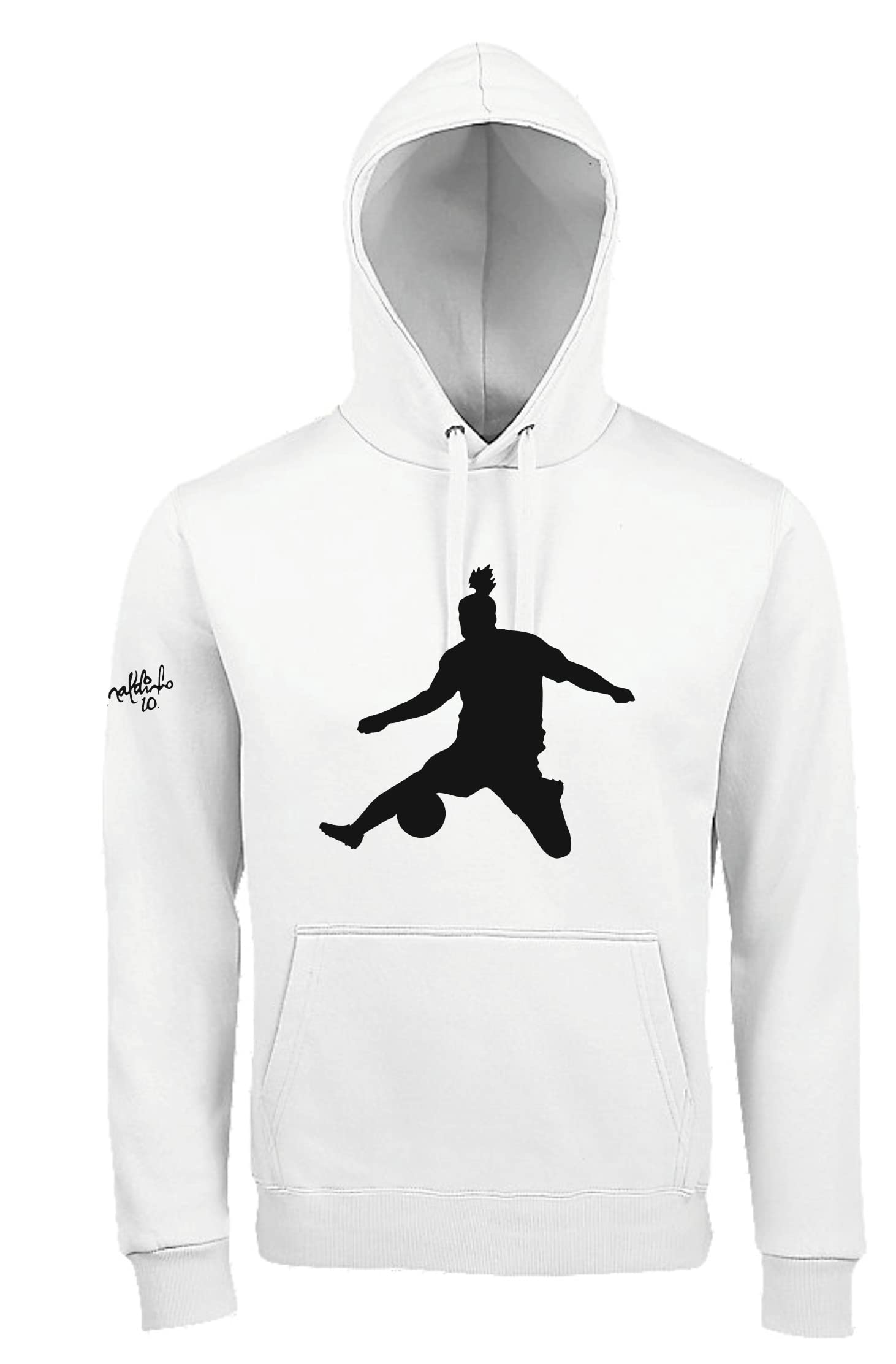 Ronaldinho10, Sweatshirt, Official Product, Hoodie White, Skill
