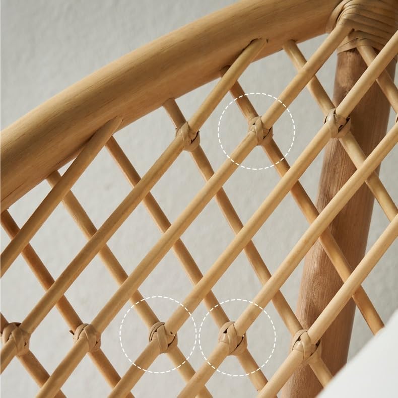 Office Chair Japanese Rattan Chair Household Balcony Leisure Chair Simple Sofa Leisure Chair Gaming Chair