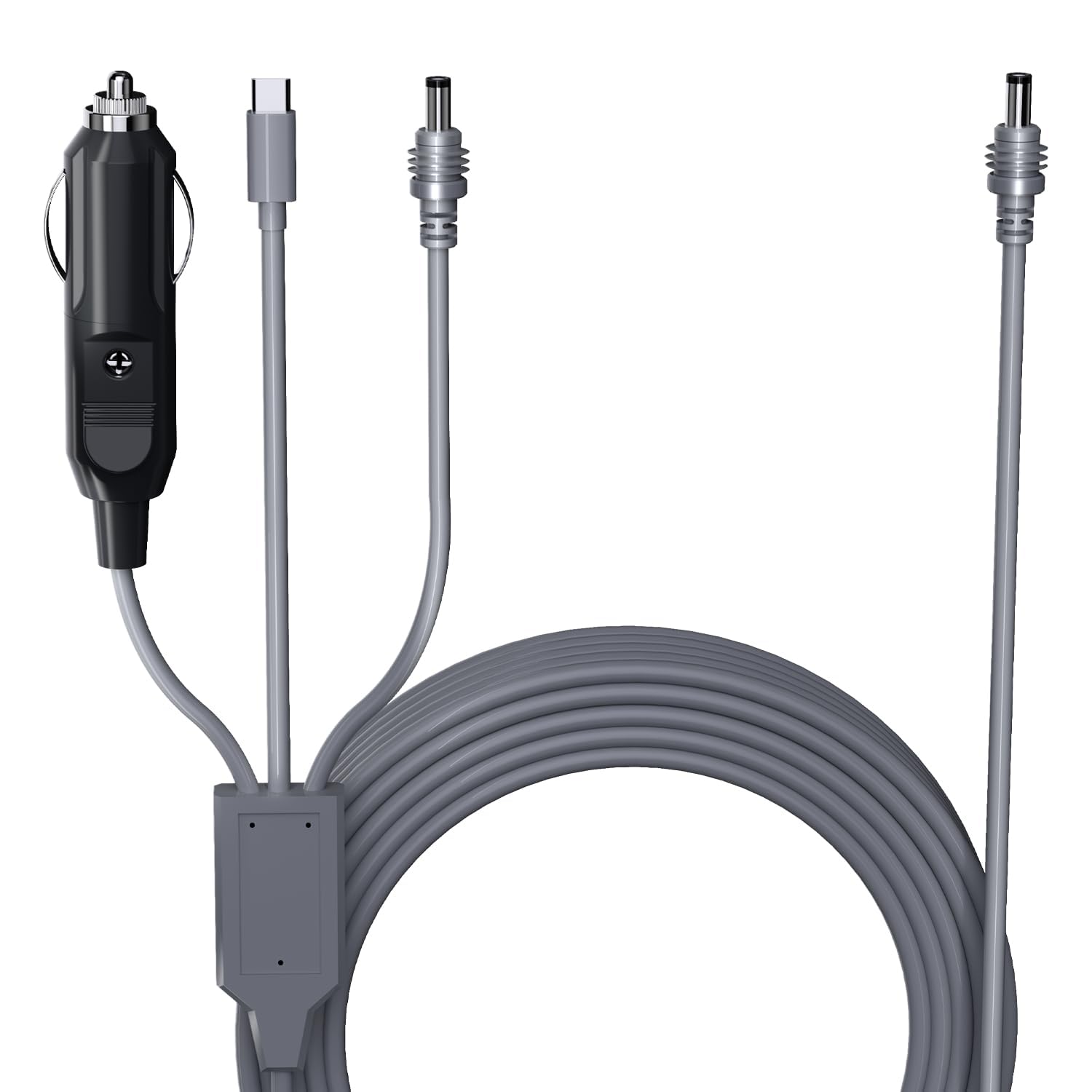 Zinweyton 3 in 1 Starlink Mini Cable 15FT/5M, USB C/Car Charger/DC to DC Power Replacemet Starlink Mini Power Cable Waterproof