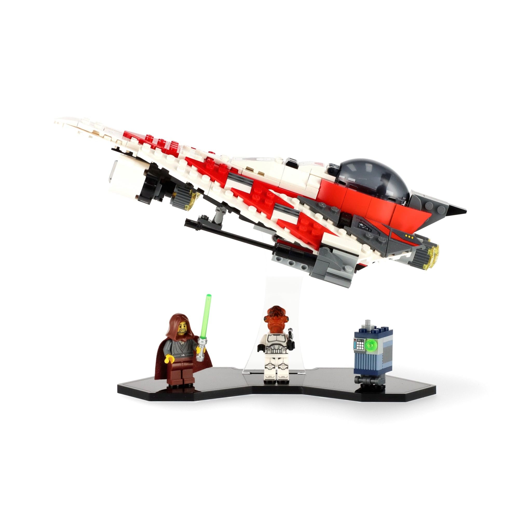 Display Stand compatible with Lego 75388 Jedi Bob's Starfighter