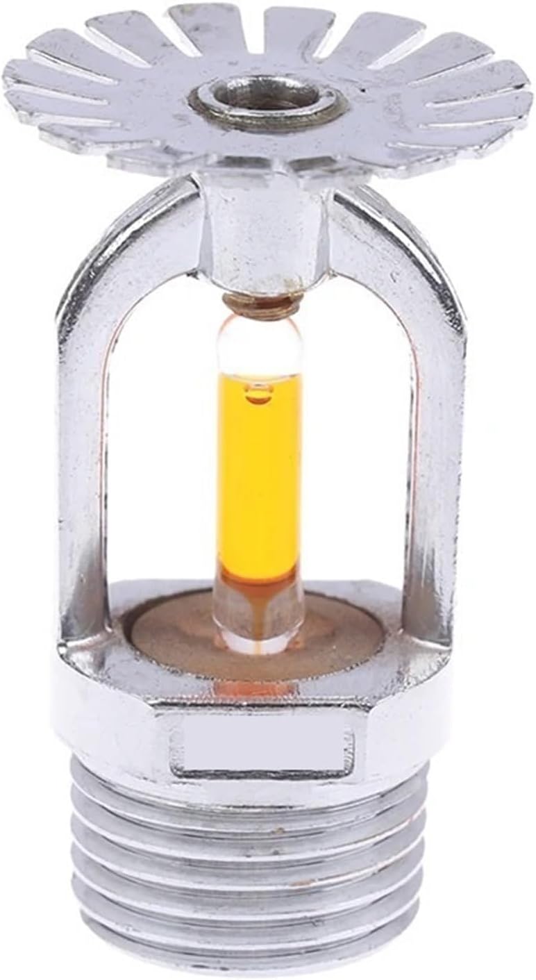 1 Pcs 57° Vertical/lower sprinkler Fire Sprinkler Head, Side Hidden for Extinguishing System(Under 57)