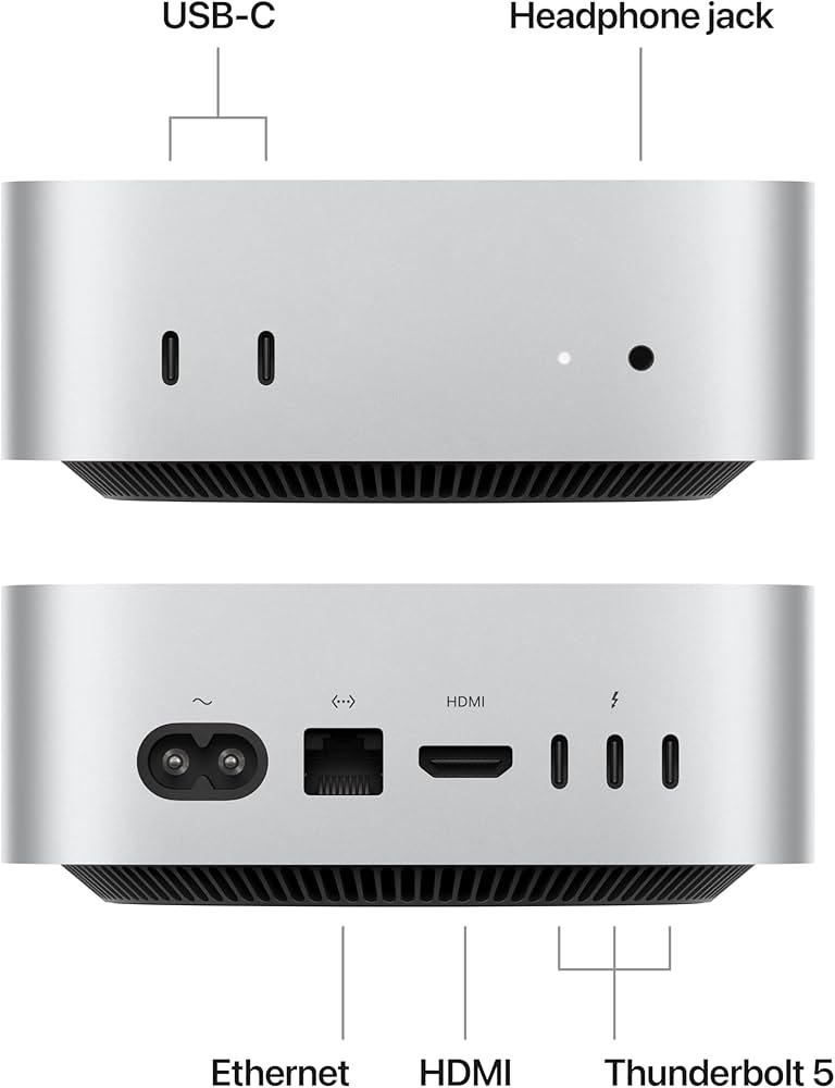 APPLE Mac mini M4 Pro メモリ24GB 512GB Apple Mac mini desktop with M4 Pro chip with 12 core CPU and