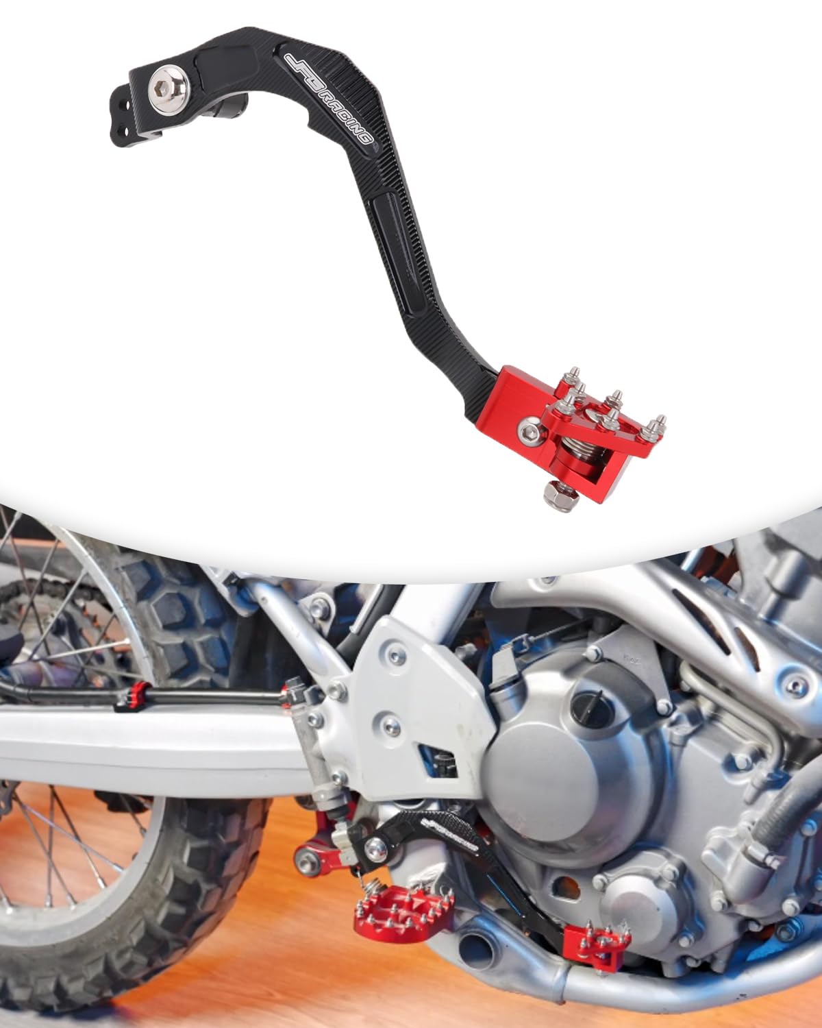 CRF250M  自賠責付 Amazon.com: JFG RACING Dirt Bike Brake Pedal, Motorcycle Folding