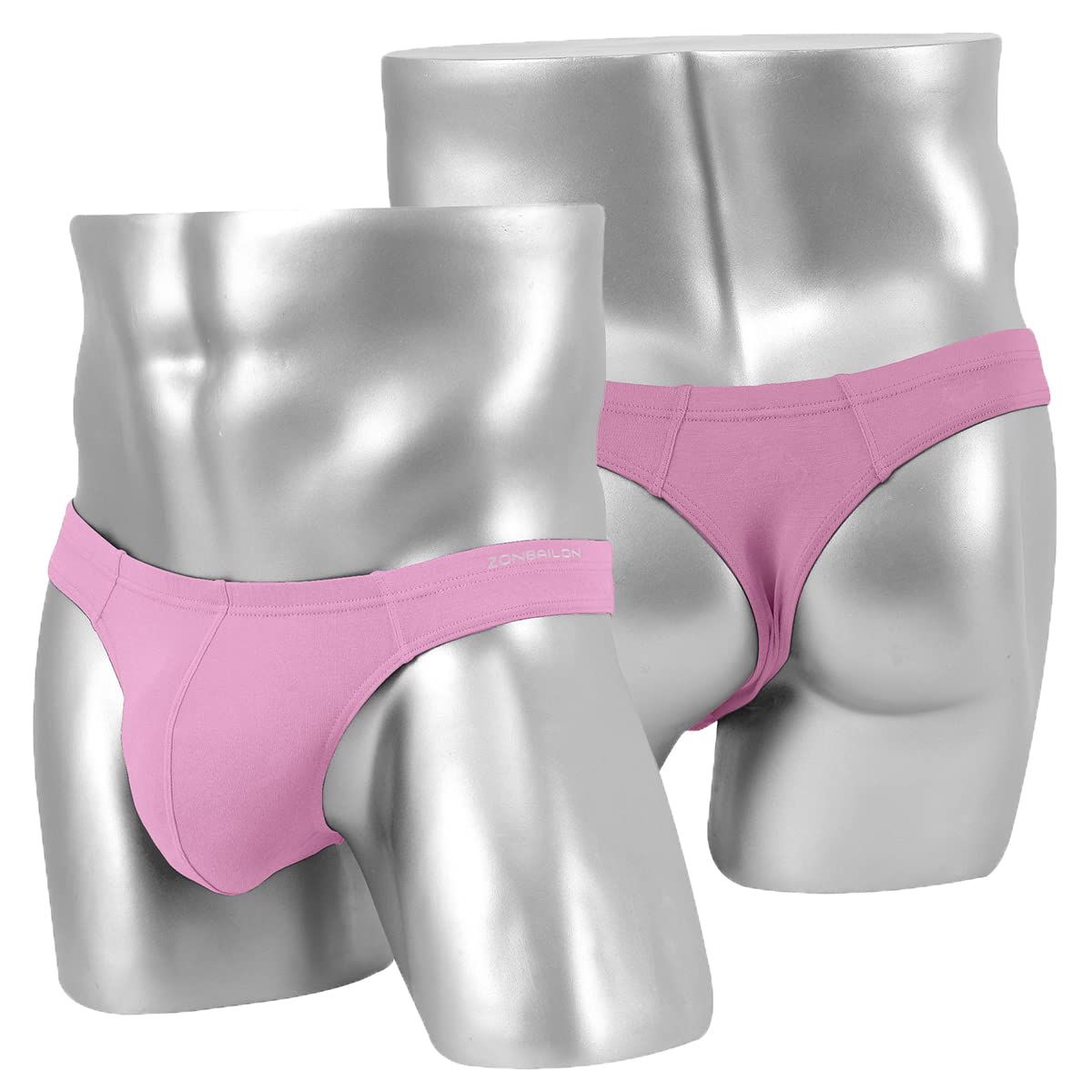 Męskie stringi bambusowe stringi bielizna bulge pouch sexy niska talia, wygodne majtki