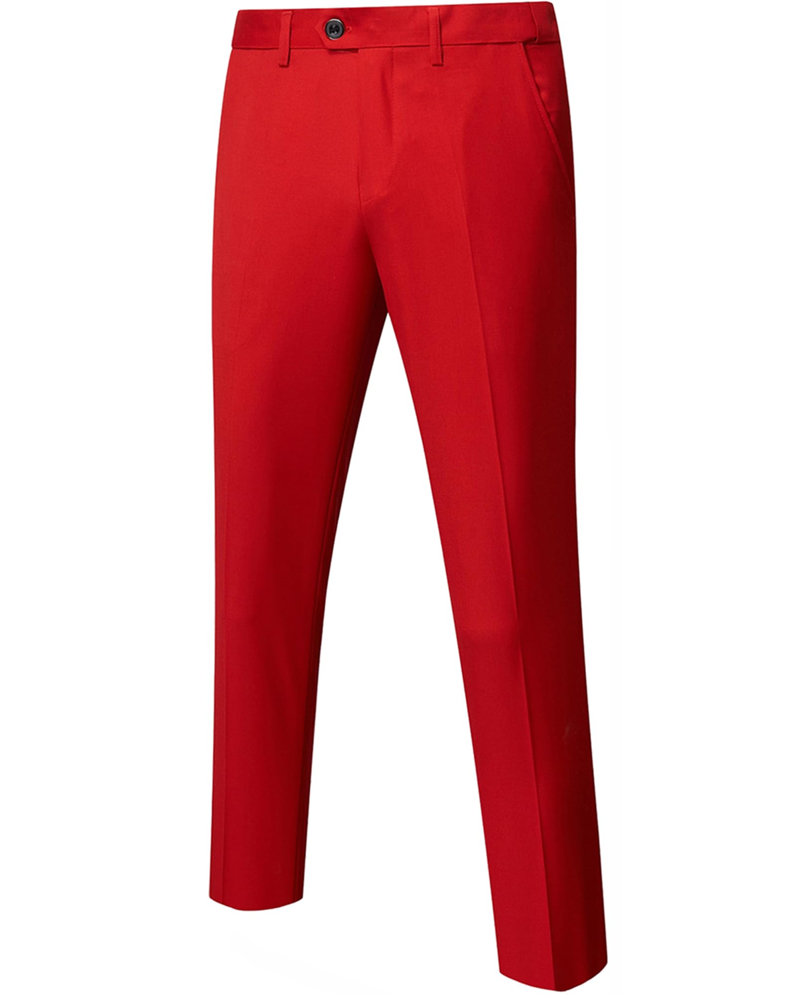 YND Mens Business Suit Pants Slim Fit Flex Flat Front Pant