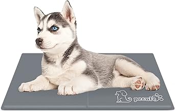 Pecute Tapis Rafraichissant Chien | S 50 * 40cm, Tapis Refroidissement Chien |Reste Froid Plus Longtemps, Tapis Fraicheur Chien Chat | Plus Durable - Résistant Aux Rayures